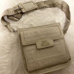 Steve Madden Cream Crossbody Bag